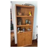 Wooden Bookcase NO CONTENTS