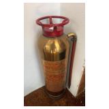 SOS Defender Brass Fire Extinguisher