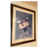 Edoward Manet Flowers in a Crystal Vase