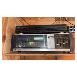 JVC Stereo and Technics CD Player
