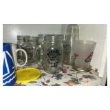 Lot of Mason Jars, Koozies, etc.
