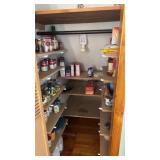 Assorted Canned Goods and Pantry Contents