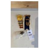 Vintage Order of DeMolay memorabilia
