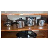 Revere Ware stainless steel cookware