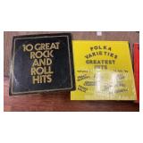 Lot of Records Including Rock Hits, John Gary,