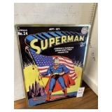 Superman wall hanging - 7.5 x 10.5 inches
