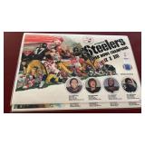 2 Vintage Steelers Super Bowl Champions Laminated