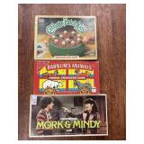 3 vintage board games