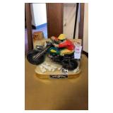 Vintage Ezra Brooks porcelain decanter