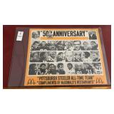 50th Anniversary Steelerï¿½s All Time steam Print
