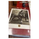 Donruss Leaf Promo Poster Mario Lemieux 24x28in.