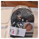 Collectible Pittsburgh Penguins hockey puck