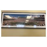 Framed Panoramic Titled 30 Yard Line, State