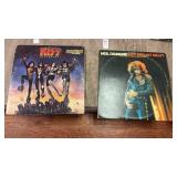 Lot of Records Including KISS, Neil Diamond, 20