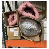 Flexduct, full and partial rolls