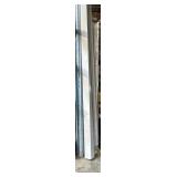 Post frame building trim, white, 4 to 16 ft