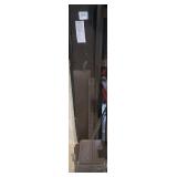 Brown soffit and brown aluminum drip edge