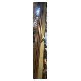 Aluminum gutters, brown, 6 in