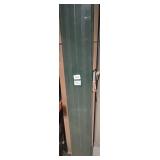 Green vented steel soffit