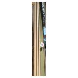 Aluminum gutters, clay, 5 in