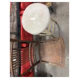 Antique Chair and Stool