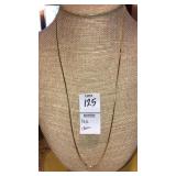 14k fine S chain
