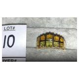 14k ring w/ gems