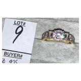 CZ 925 Sterling ring