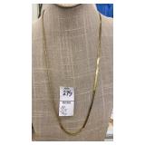 18k neck chain