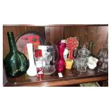 Shelf Lot of Decor