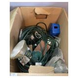 Outdoor extension cords & lights