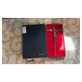 Crucifix and Bible