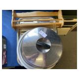 Lid, trays, wooden spice rack