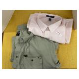 Two 3XL Menï¿½s long sleeve shirts