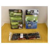 Two iRenew bracelets, two survival bracelets
