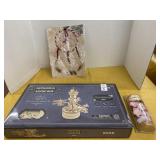 Mechanical music box kit, dream catcher, scent