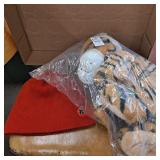 Anico 13" pick a pet plush tiger,red beanie hat