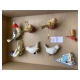 Bird figurines