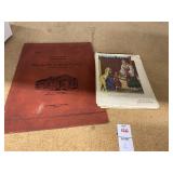 Vintage Davidsville Lutheran Church book and
