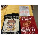 5XL, 3 XL, 2XL Tee shirts