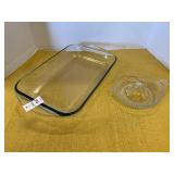 9 x 13 glass baking dish, glass juicer