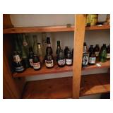 Beer bottle collection & soda bottles