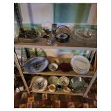 Dishes and misc kitchen ware