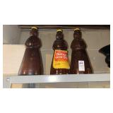 3 Mrs Butterworths Bottles