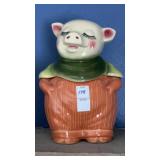 Vintage Shawnee Pottery "Smiley Pig"  Bank &