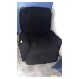 Recliner -velour fabric cover