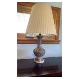MCM Table Lamp with Marble Base