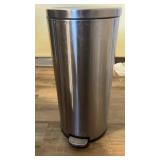 Stainless Steel Soft-Close Step Garbage Can