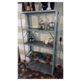 5-Tier Metal Shelving Unit NO CONTENTS