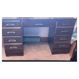 MCM Desk -locking drawers 48 W x 20 D in